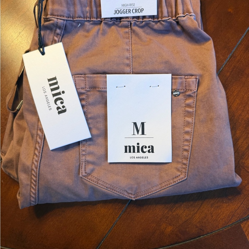 Mica Los Angeles Brown Jogger Pants